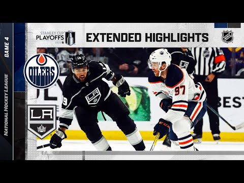 Edmonton Oilers vs Los Angeles Kings R1, Gm4 May 8, 2022 HIGHLIGHTS