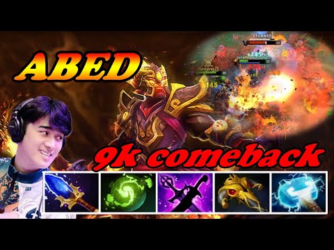 Abed Ember Spirit magical build amazing 9k comeback | Giveaway | Dota 2 Pro Gameplay