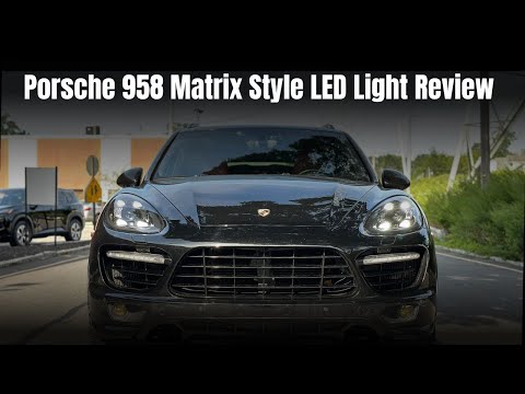 Porsche Matrix Style LED Headlights for 958 Cayenne - Review