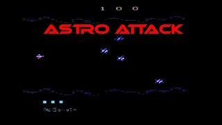 Astro Attack on the Atari 2600 VCS