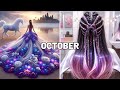 Choose Your Birthday Month And See Your Dress And Hair Colour ‍ Trending Video Viral