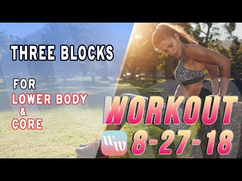 Workout 8-27-18