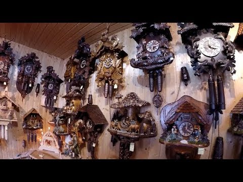 German Cuckoo Clock Shopping | Triberg, Germany