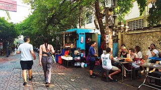 Download the video "Bangkok’s Old Town: Specifically Rattanakosin | Street Bars, Street Food, Nightlife | Rambuttri Road"