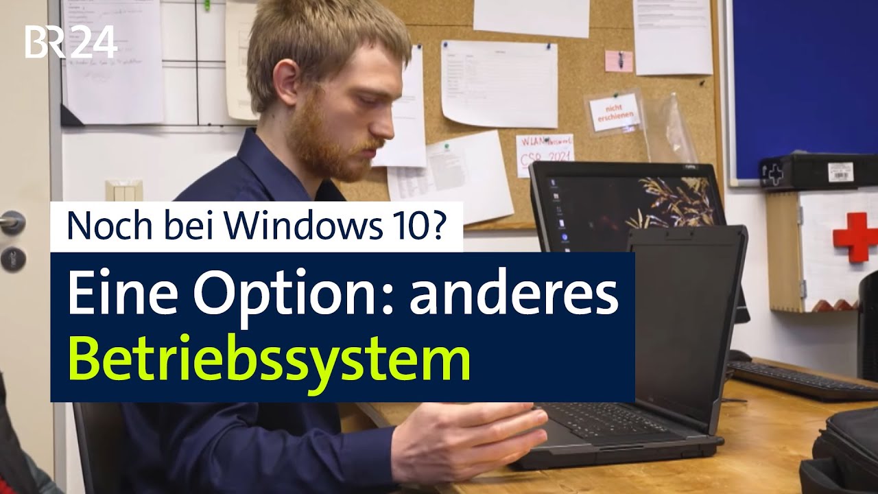 Besuch bei der Computerhilfe: Linux statt Windows 10 für den älteren Rechner | Abendschau | BR24