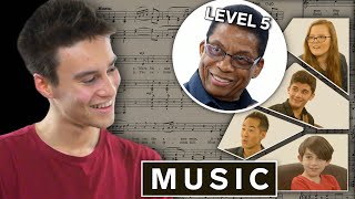 Musician Explains One Concept in 5 Levels of Difficulty ft. Jacob Collier &amp; Herbie Hancock | WIRED