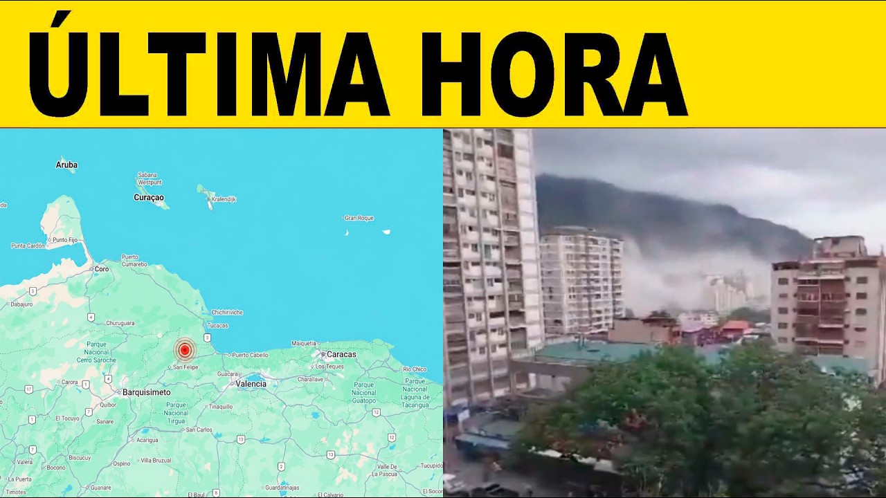 ÚLTIMA HORA: TERREMOTO M7.1 SACUDE VENEZUELA