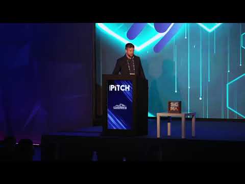 CEO Jason Poprawa at SiGMA Start Up Pitch