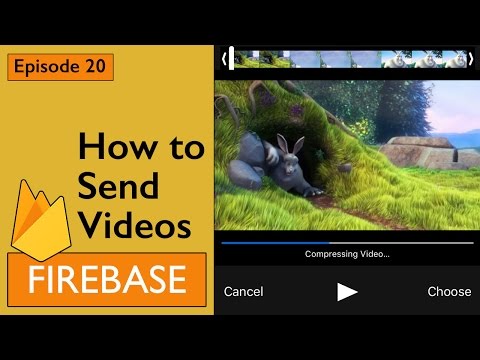 Swift: Firebase 3 - How to Send Videos (Ep 20)