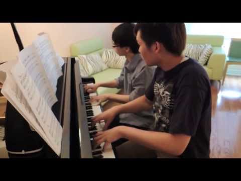 Jason Tsang / David Tam piano - The Legend of Zelda: Ocarina of Time - Gerudo Valley Piano Duet