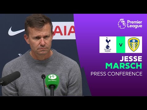 Jesse Marsch reacts to Spurs 4-3 Leeds | Premier League