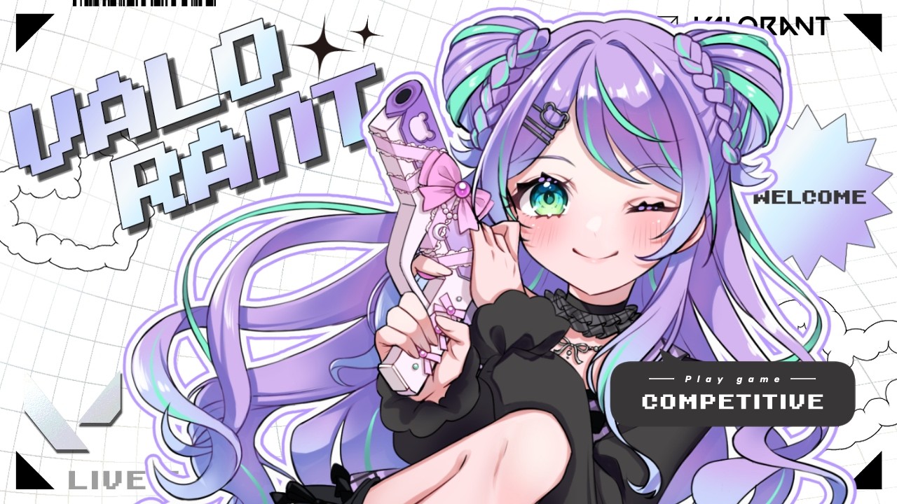 【VALORANT】2026/8/1 ふるぱこんぺ .ᐟ 【 月紫乃むに ⏾ Vtuber 】