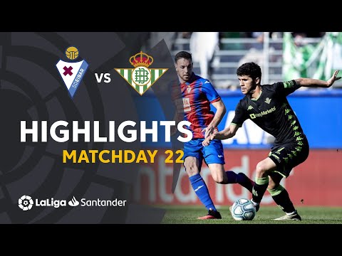 SD Sociedad Deportiva Eibar 1-1 Real Betis Balompi...