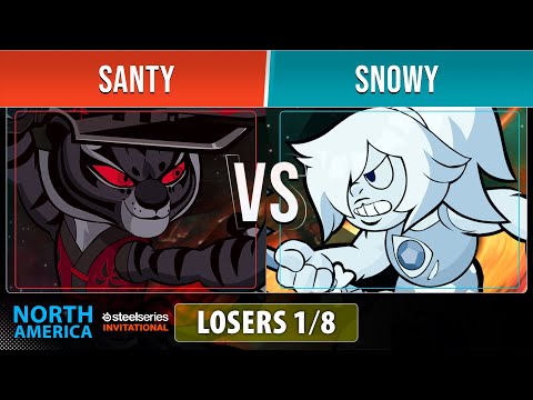 Santy VS Snowy - Losers 1/8 - NA - Brawlhalla SteelSeries Invitational 2022