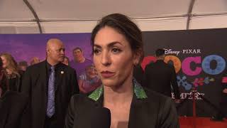 COCO PREMIERE NATALIA CORDOVA BUCKLEY interview video