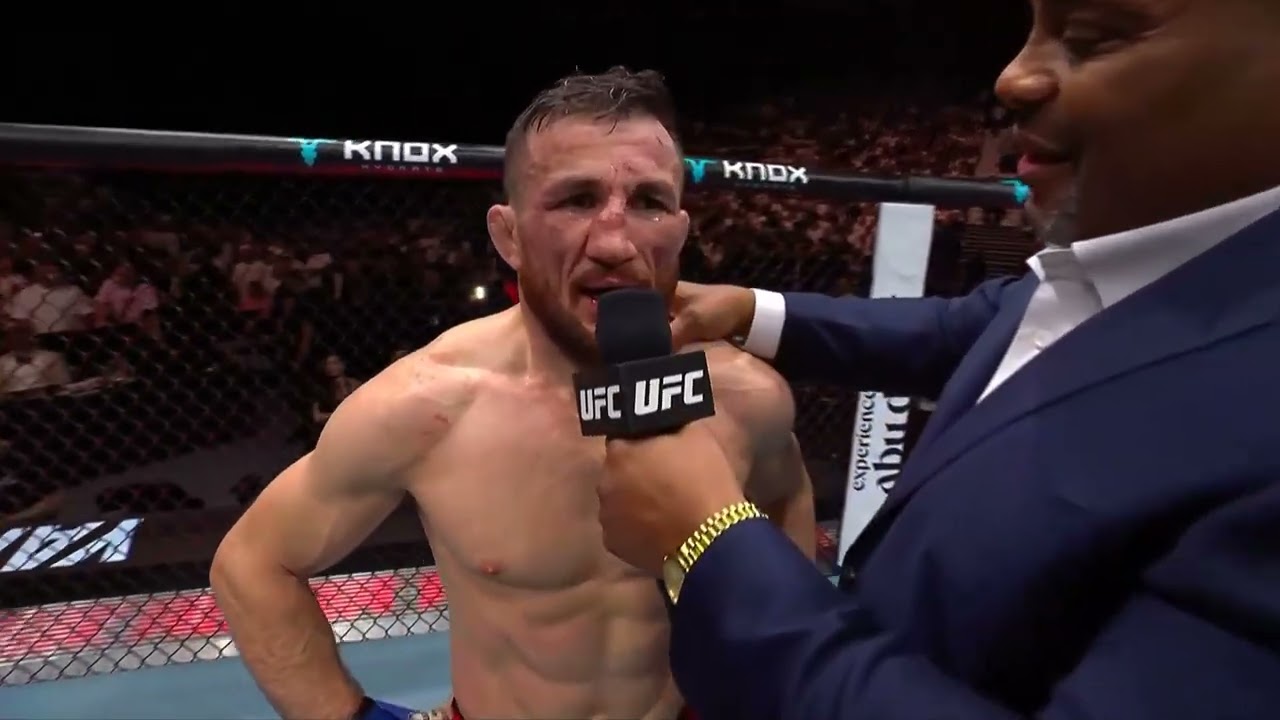 UFC 333: Мераб Двалишвили - Слова после боя
