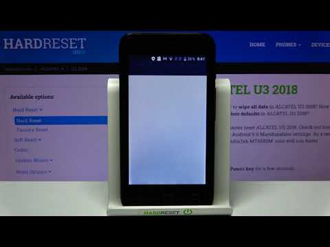 Cómo cambiar el teclado en ALCATEL U3 - idioma del teclado, teclado español