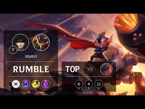 Rumble Top vs Aatrox - KR Grandmaster Patch 9.15