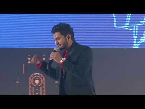 MC Anuj Char hosting a corporate annual day with awards and entertainent!