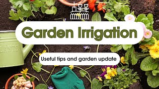 DIY Garden Irrigation + How We Prep Soil for Onions & Care for Potatoes!