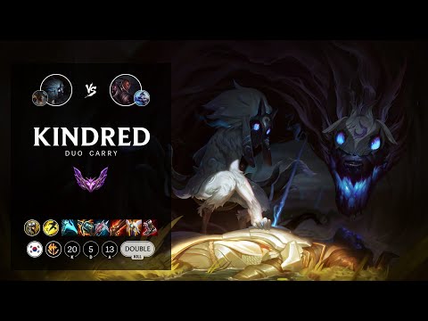 Kindred ADC vs Lucian - KR Master Patch 12.13