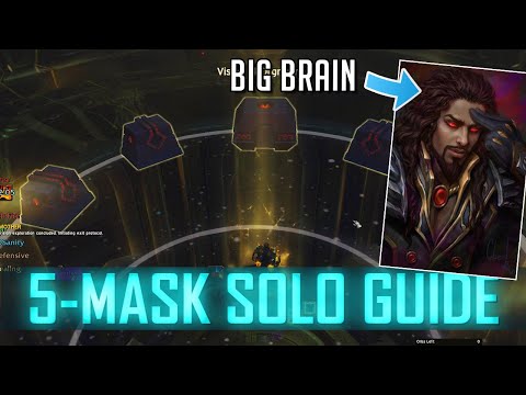 5-MASK FULL CLEAR SOLO GUIDE - Guaranteed 470 Corrupted Gear ► Vision of Orgrimmar