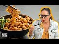 Garlic Shrimp Chilli Oil Noodles With My Easy Hand Pulled Noodle Hack Marion S Kitchen