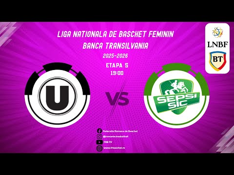 Liga Nationala de Baschet Feminin 25/26 -CS "U" Cluj-Napoca vs ACS Sepsi Sic Sf. Gheorghe