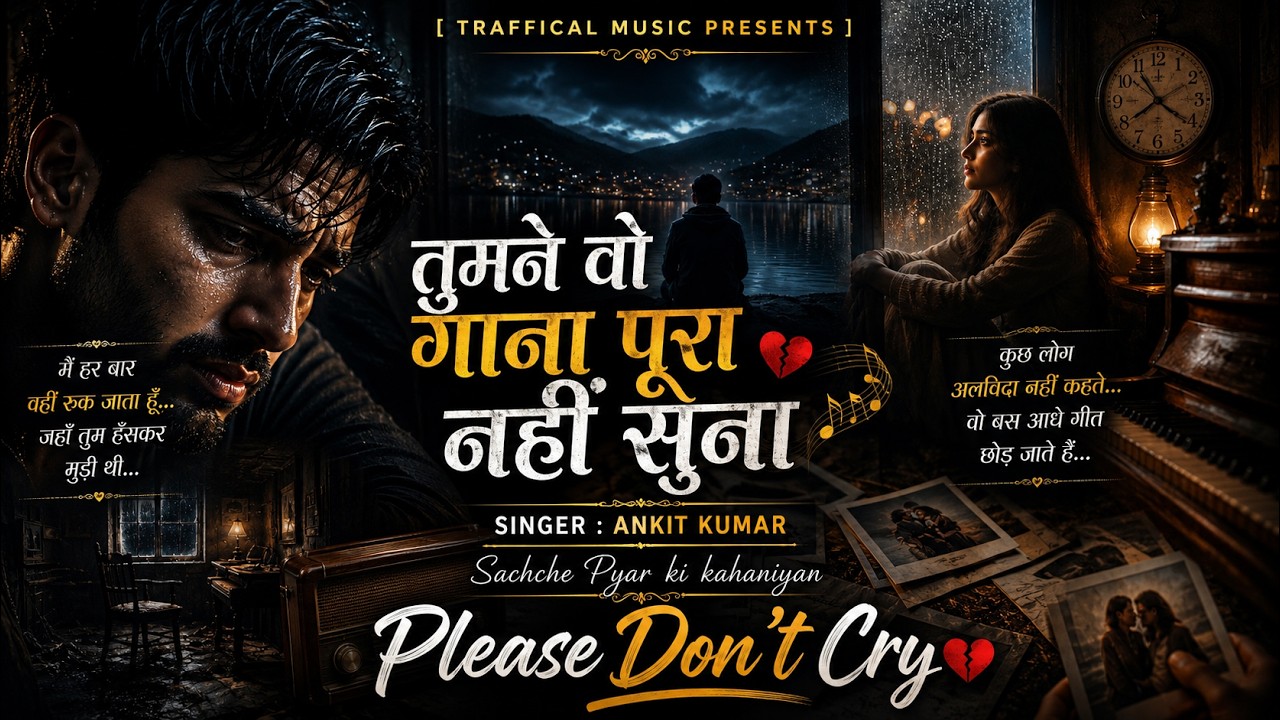 Ankit Kumar - Tumne Vo Gaana Pura Nahi Suna | | Latest Sad Song 2026 | Don't Cry by Traffical Music