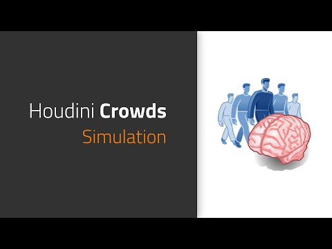 Simulating your crowd | Crowds in Houdini