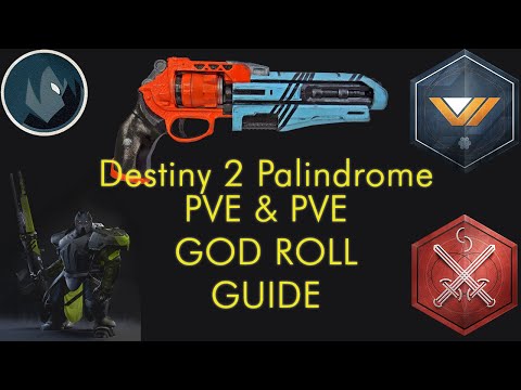 BEST DESTINY 2 PALINDROME GOD ROLL GUIDE FOR PVE AND PVP!