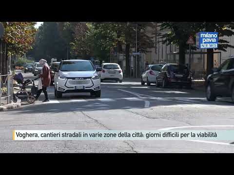 Voghera, roadworks in several areas of the city: difficult days for traffic