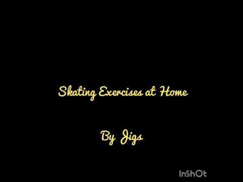 5 easy Skating Body Balancing Exercises at home