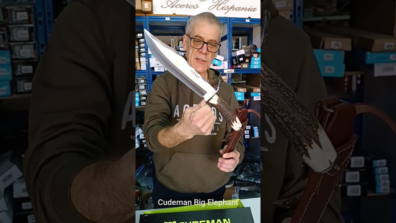 Elefante Grande Cudeman Faca 294-C