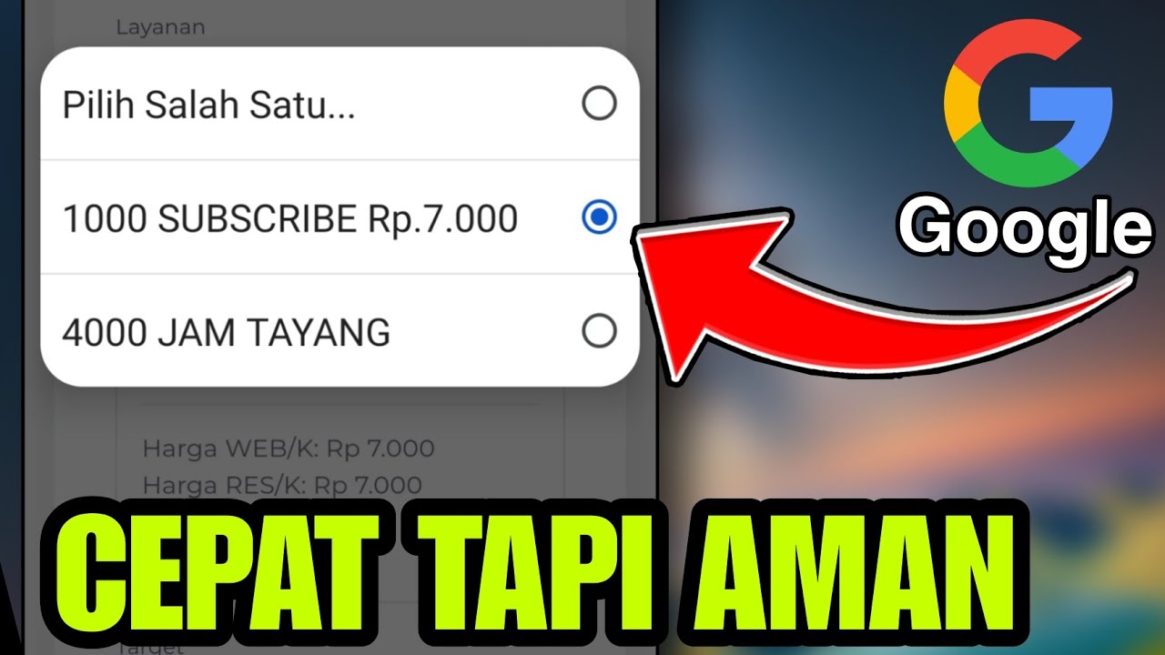 AMAN PERMANEN 1000 SUB 5 MENIT AJA - Cara Menambah Subscriber Youtube Dengan Cepat 2025