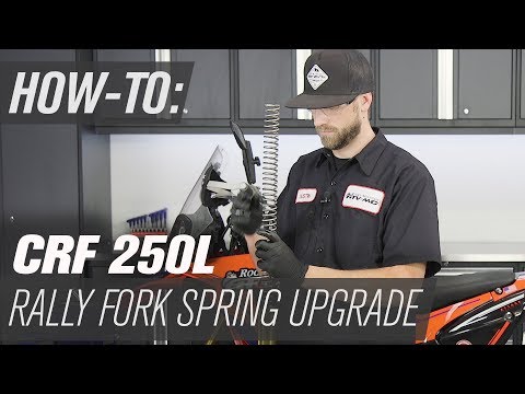 How To Upgrade the Fork Spring on a Honda CRF250L Rally