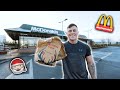 Only Eating MCDONALDS FESTIVE MENU for 24 Hours... *Christmas Special*