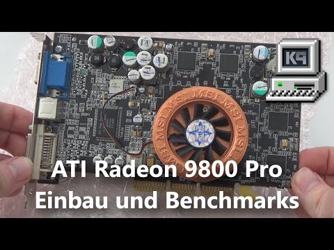 ATI Radeon 9800 Pro - Einbau und Benchmarks • KEPU94