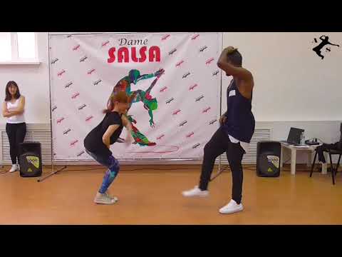 Adonis Santiago & Svetlana Vasilieva Timba in couple in the School LUNA -Penza ,Russia