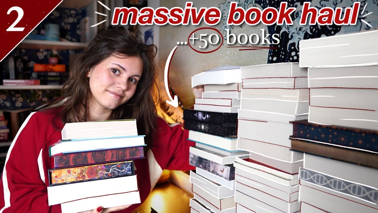 HUGE BOOK HAUL📚 | Bookmas Day 2