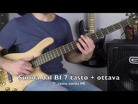 CORSO DI BASSO NEW - Base lezione 11 per esercitarsi