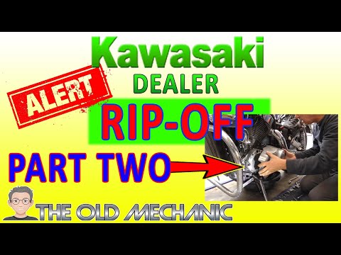 KAWASAKI DEALER DID A TERRIBLE JOB..! THIS IS HOW THE OLD MECHANIC SOLVED IT