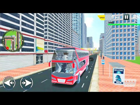 Euro Coach Bus City Extreme Driver | Extreme bus simulator | android gameplay
