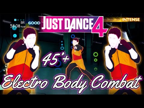 Just Dance 4 - Electro Body Combat Training (customized 45+ min)!