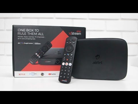 Airtel Xstream Box Smart TV Box + DTH Box In One