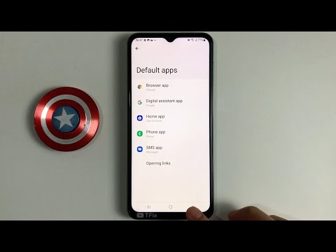 How to change Default Apps on Samsung M33 5G Android 12