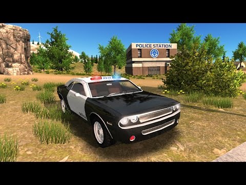 Police Car Driving Offroad Video