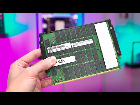 Dieses RAM Modul besteht aus über 150 DRAM Chips und ist das größte der Welt