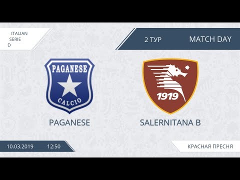 AFL19. Italy. Serie D. Day 2. Paganese - Salernitana B