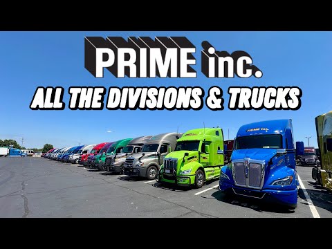 Prime INC. | All The Divisions & Trucks
